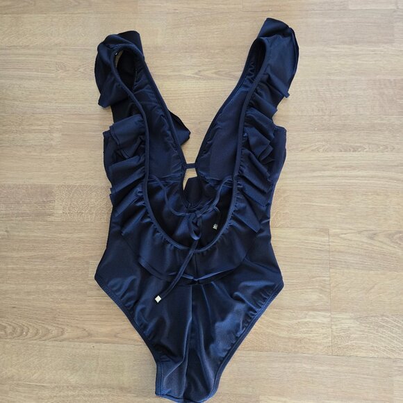 Michael Michael Kors Black One Piece Swimsuit size small 6 - Picture 5 of 8